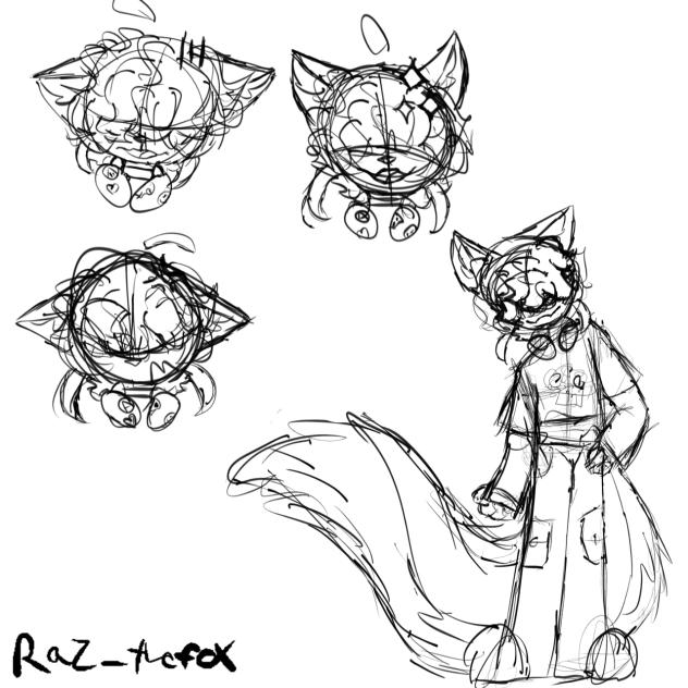 Wip of my pngtuber design