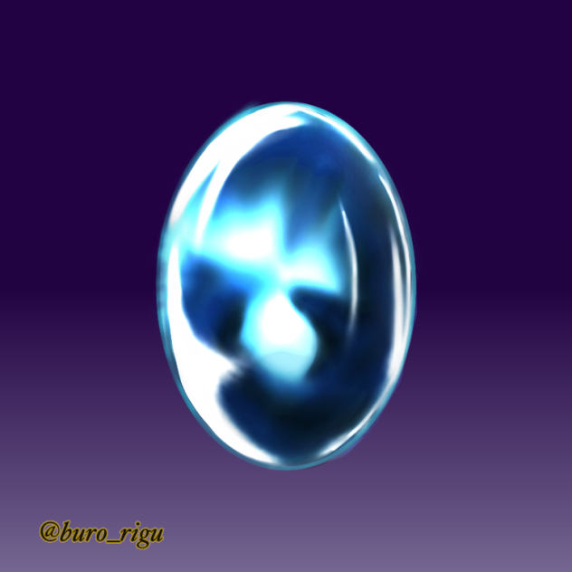 青い宝石 多分サファイア