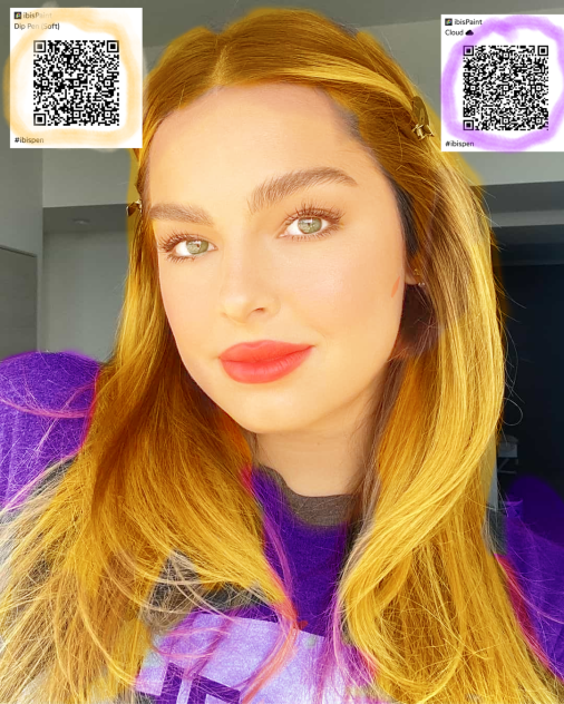 Addison rae ibisPaint