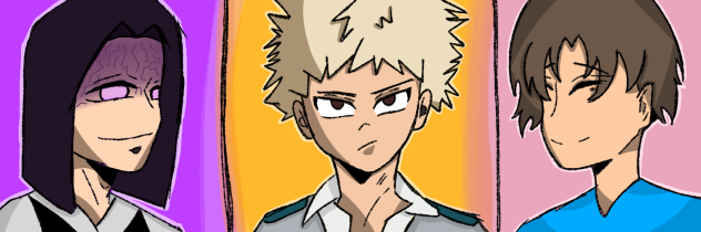 Bakugo, Ubuyashiki, and an OC