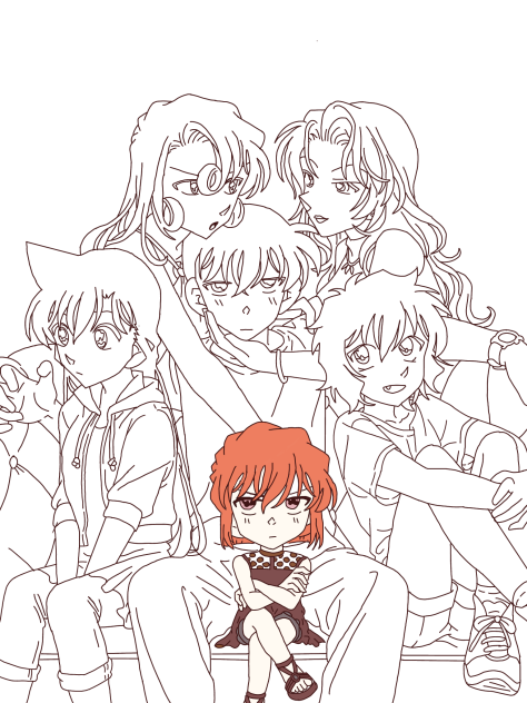 Haibara Ai have colors