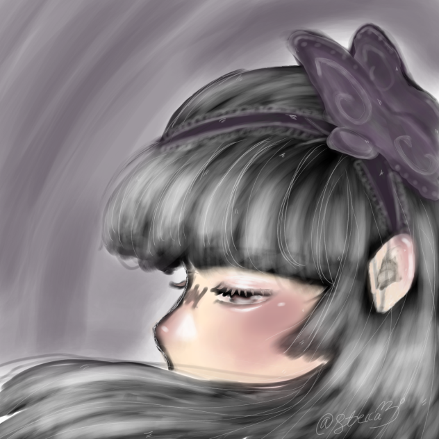 just a butterfly girl