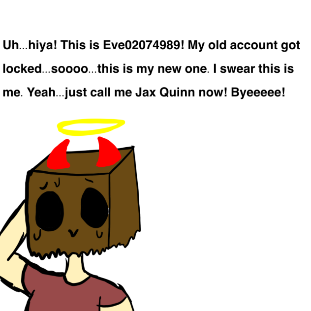 My new account