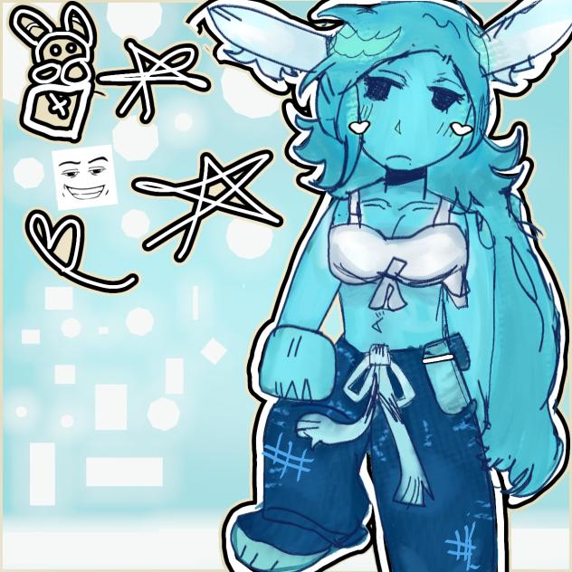 CATYA FANART‼️🪼🐬🐳🐠🐳🐋💙🦋🧢🐟🐠🐬🥏👥🌀🩵