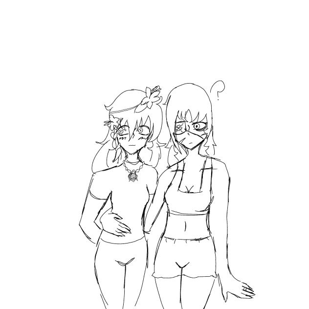 Fukayna and her wife wip