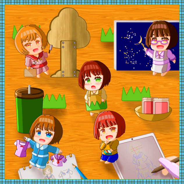 つぎは、なにを描くの？