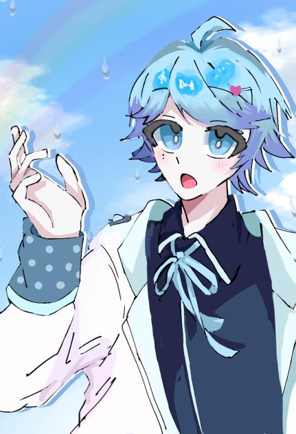 この雨止んだらほら虹見えるかも