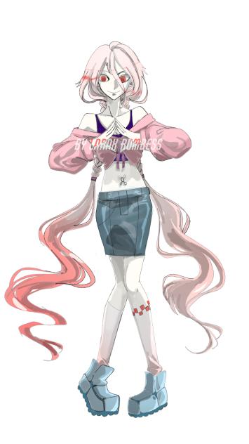 Wacky Albino Girl