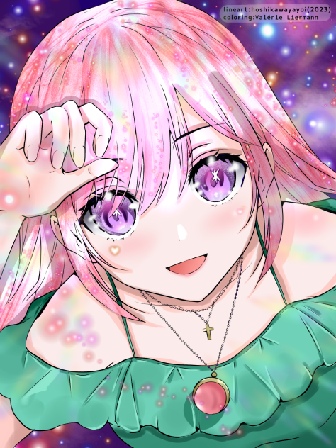 Colour Collab with 星川ヤヨイ @hoshikawayayoi