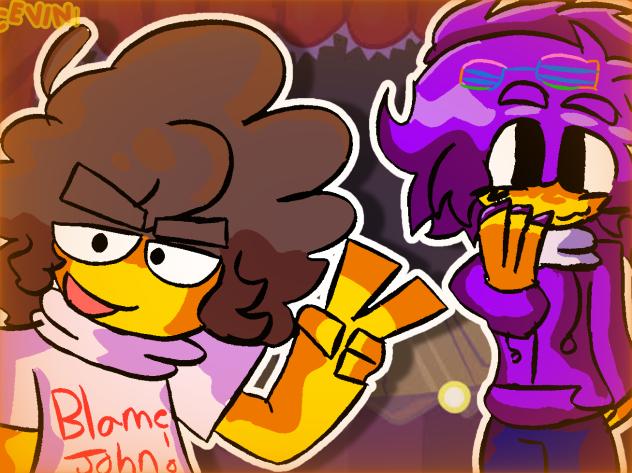 Shedletsky and brighteyes! FNF edition