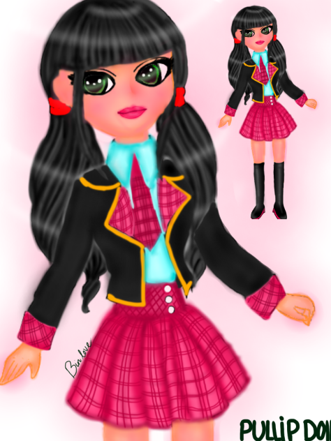 Pullip Doll - Drawing barbie