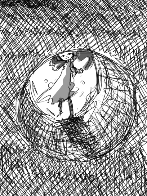 今日も好き勝手に描いていい日