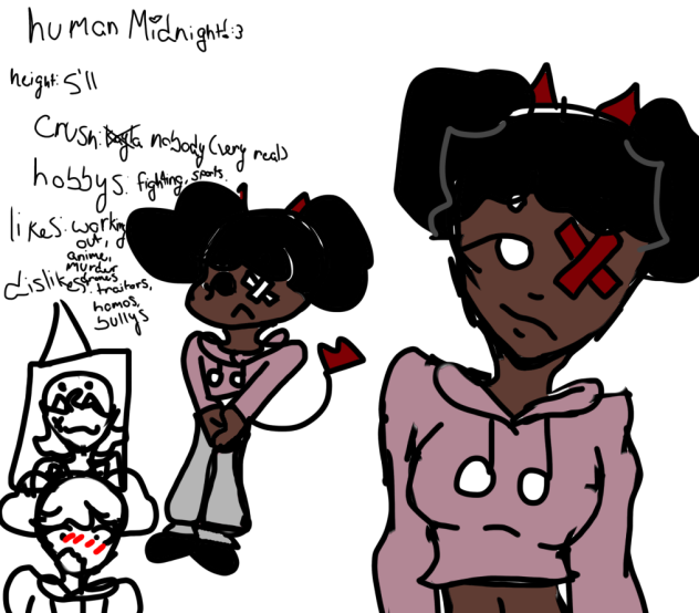 my character in human form!!