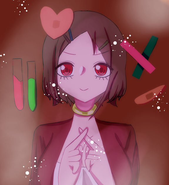 理科担当してそうな女の子