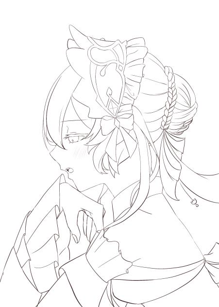 傀儡　サンドローネの線画