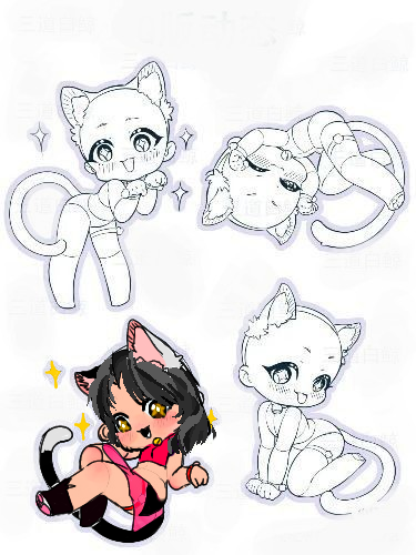 kitty Collab club!! - ibisPaint