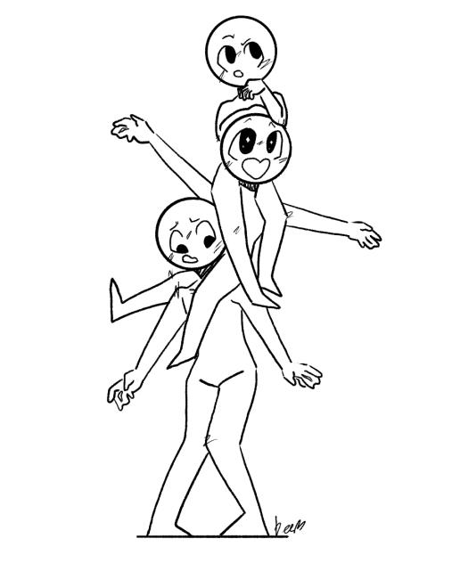 Made my own Draw The Squad!!