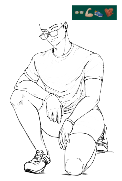 4 Emoji OC (lineart)