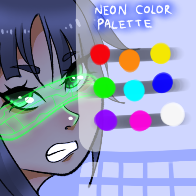 My Neon Colors Palette