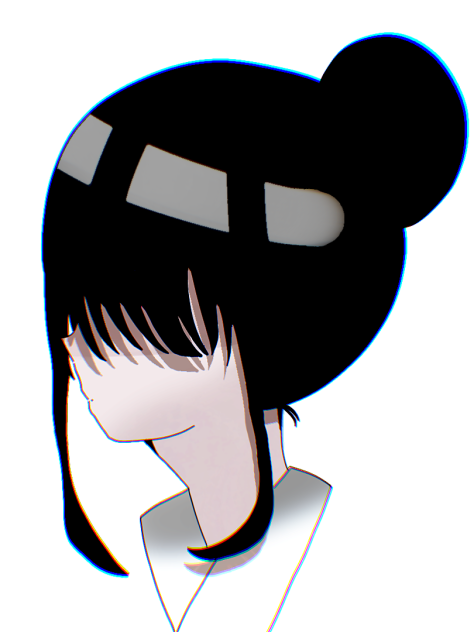 横顔