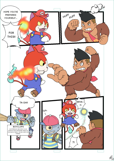 SSBU x YKW panel [SAMPLE]