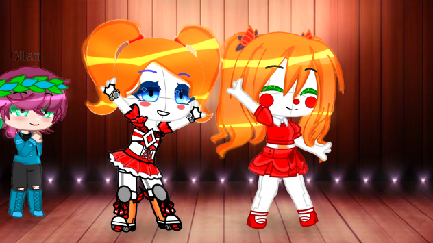 My cb and lilos cb dacing together