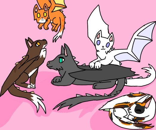 The cats - ibisPaint