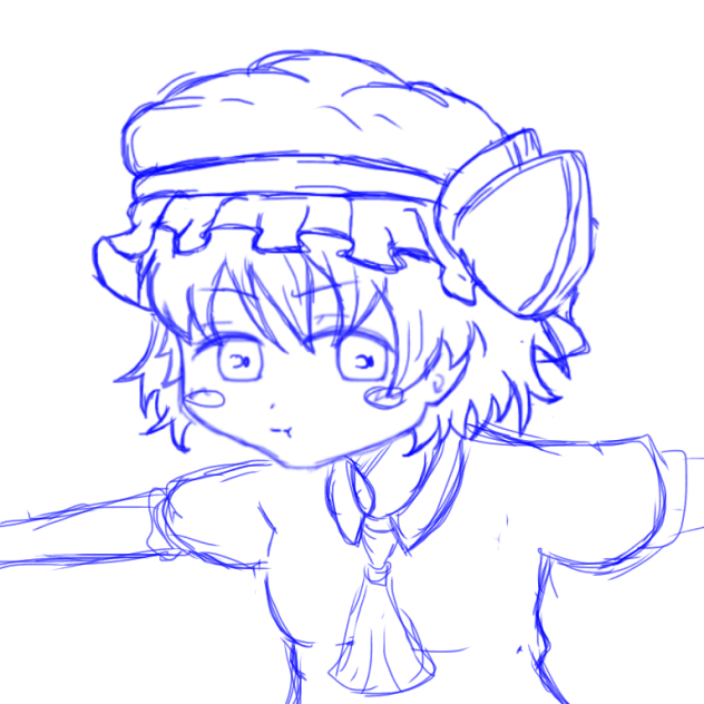 ぶんぶんぶきゅーん。フランちゃん下書き