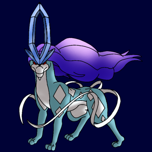 Drawing Suicune