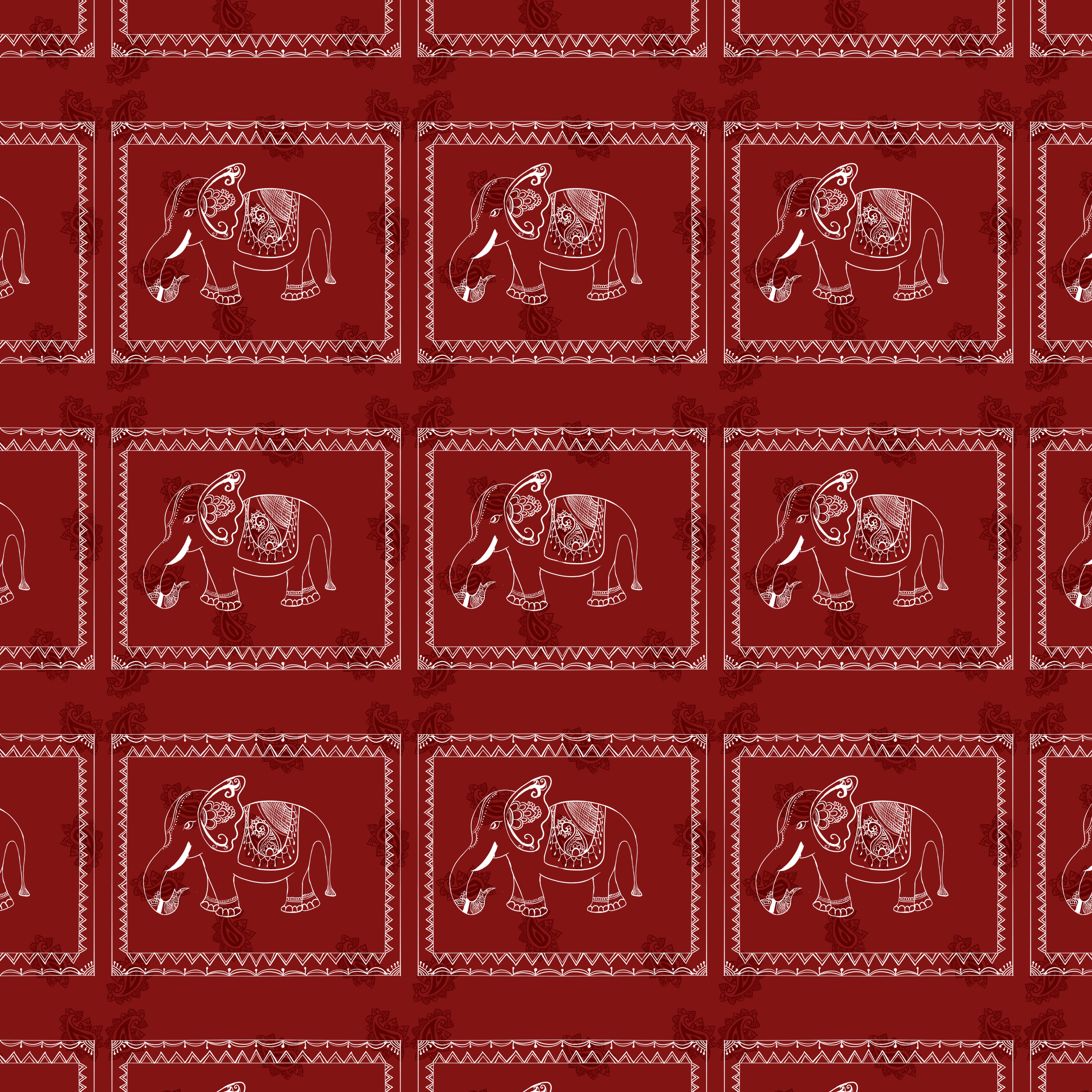 indian Traditional pattern 2 - ibisPaint