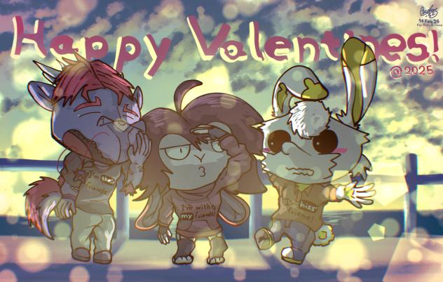 Valentine with friends!