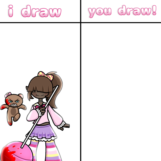 old I draw you draw