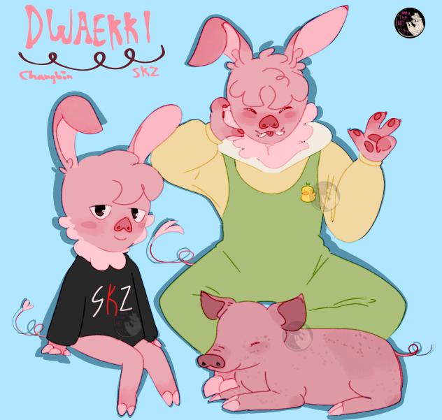 [SKZ] Dwaekki - Fanart