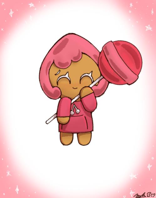 Strawberry Cookie… WITHOUT HER HOOD!!