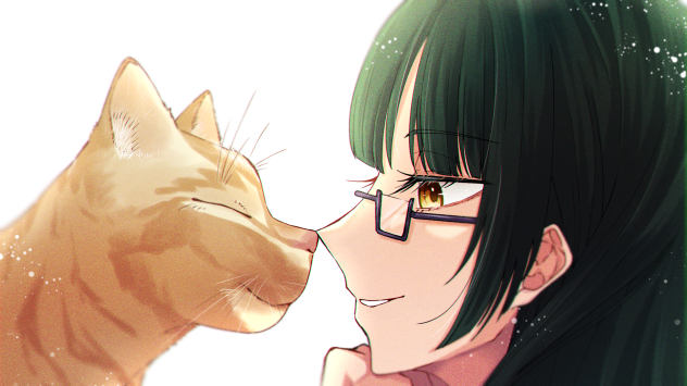 真希さんと猫