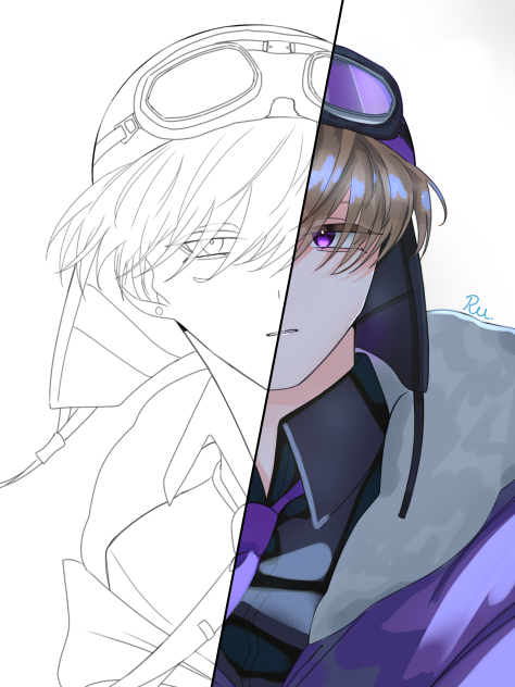 塗り絵合作