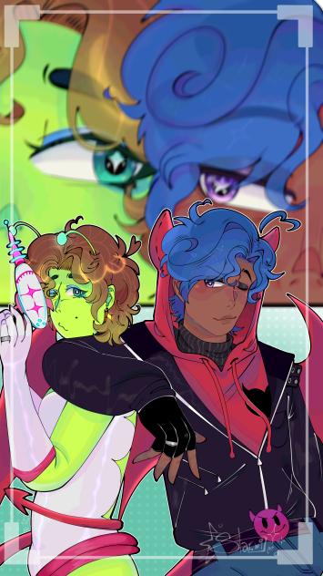 👽×😈 (Halloween 🎃🍬)