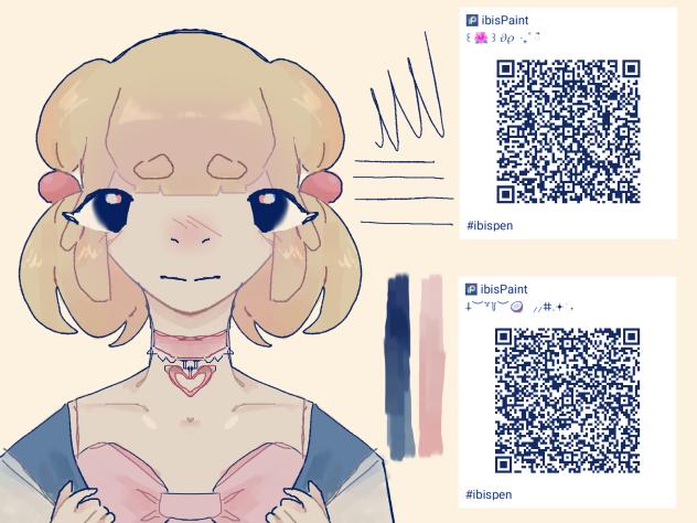 Kawaii Anime girl Brushpack.