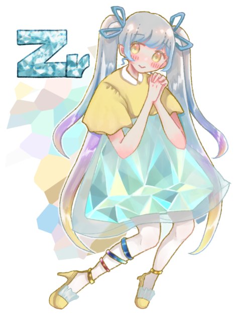 その他サービス | 福利厚生 Zr💎ジルコニウムちゃん【元素擬人化】 - ibisPaint イラスト