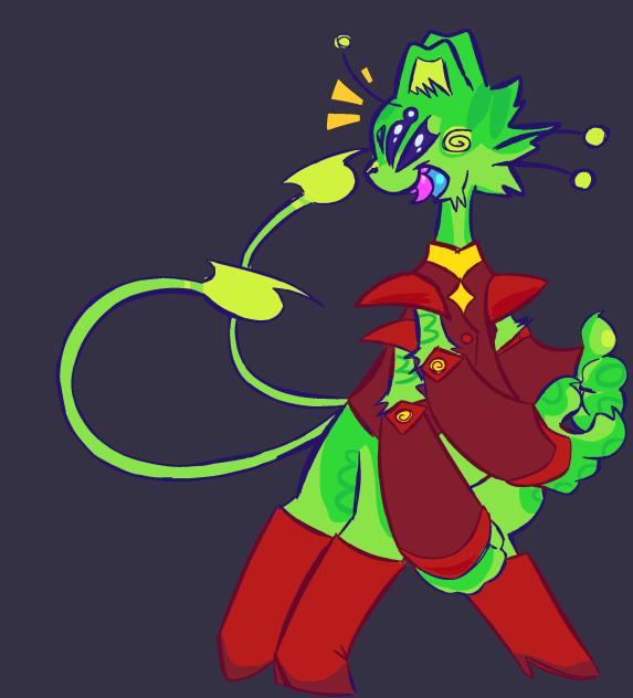 stupid alien cat