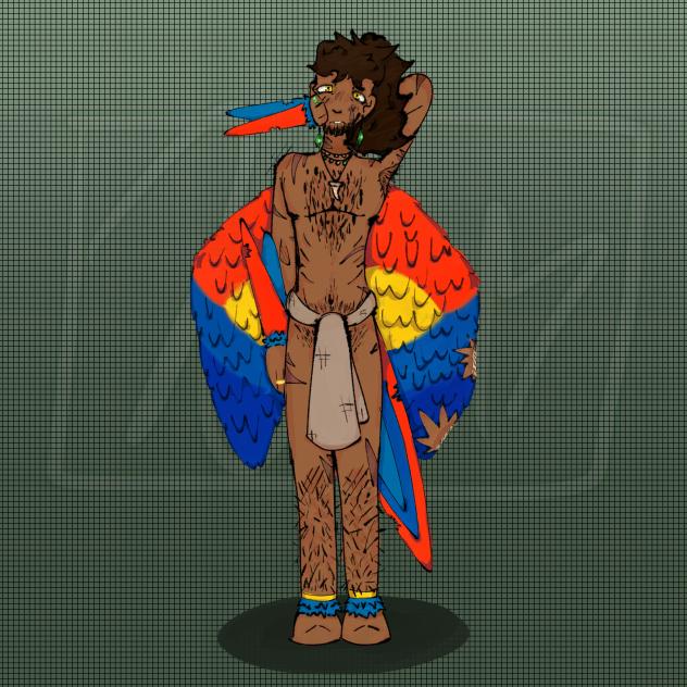 Parrot Boi - ibisPaint