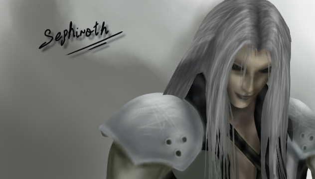 Final Fantasy-Learning Draw~Sephiroth