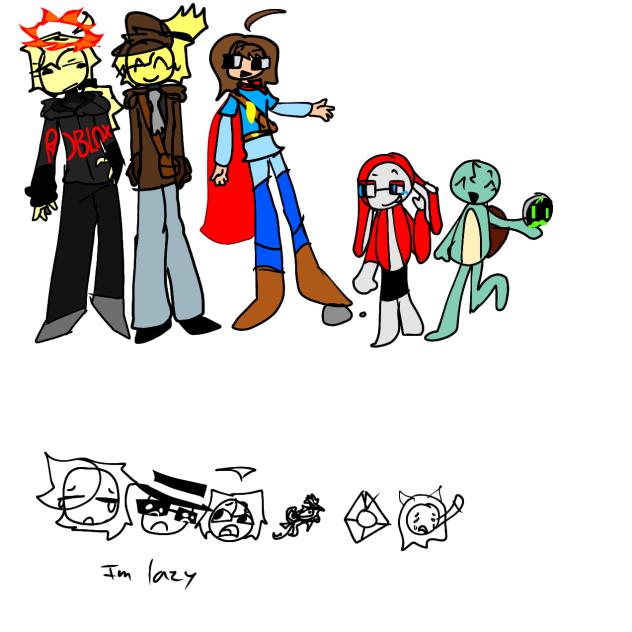 Humanified robloxians