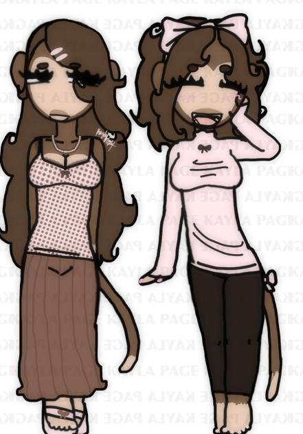 monkey gal cuz I can