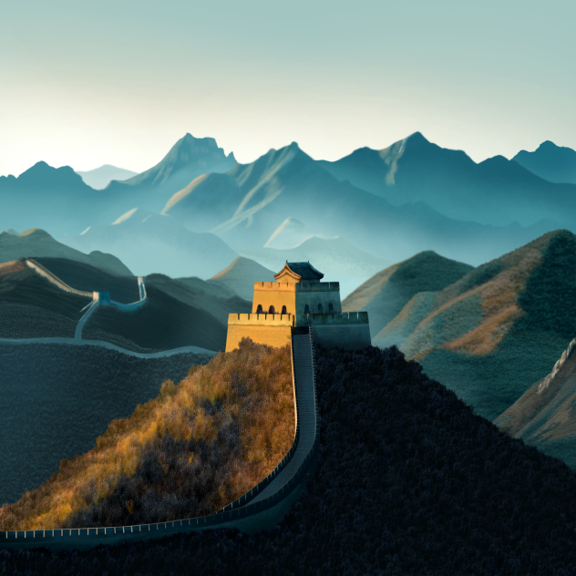 great wall of China
