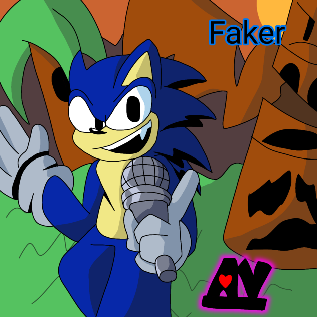 Faker or EXE(Revie's take) fanart