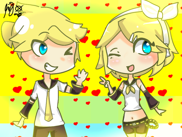 Rin and Len