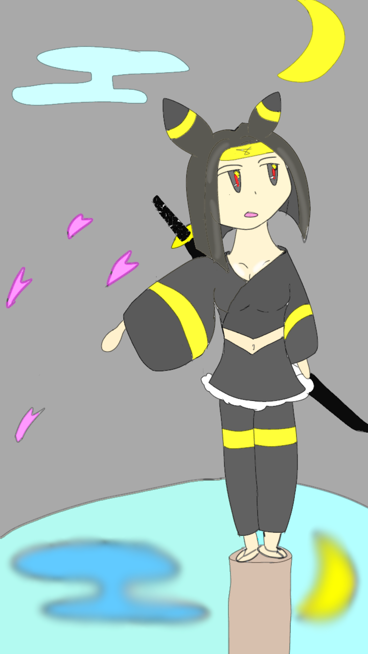 ブラッキー擬人化 Ibispaint