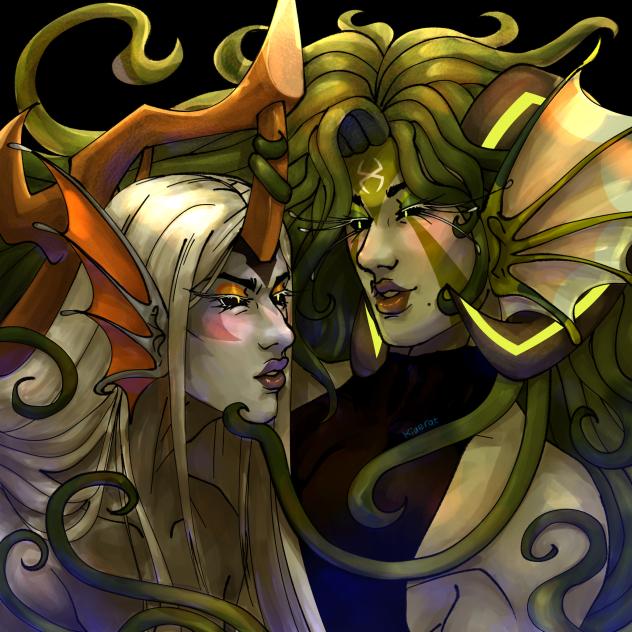 Longan and Ivy - ibisPaint
