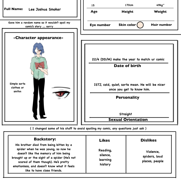 Sheet for Isa
